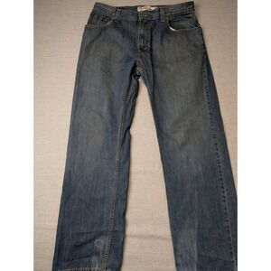 Levis 559 Relaxed Straight Jeans Mens 34x32 Blue Medium Wash Denim 100% Cotton